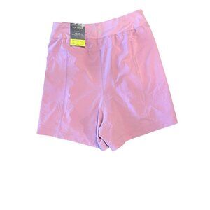 Tek Gear Women's Plus Size 3X Mid Rise Workout Shorts Relaxed Fit Lavender